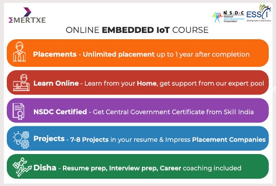 Online Embedded IoT Course - Emertxe